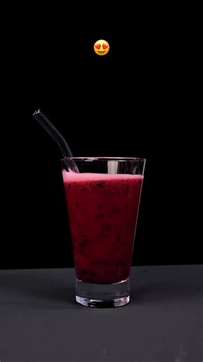 Fresh Asmr on Instagram: "icy grape smoothie"