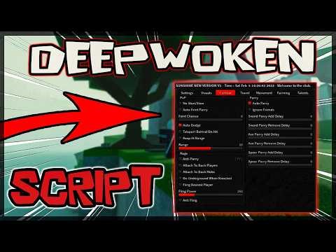 LATEST | Deepwoken Script | 2026 | Hide Name 🔥