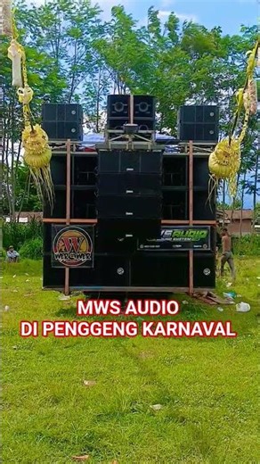 MWS AUDIO KARNAVAL PANGGENG TAMANAN #shorts #soundsystem #horeg #karnaval #dj #music