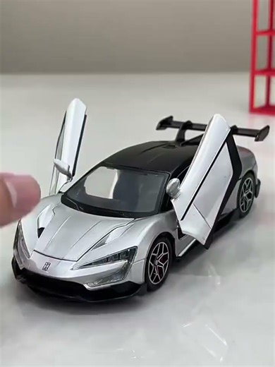 xy-minicar-471 BYD YANGWANG U9 1/32 ミニカー 全3色 ライト点灯 エンジンサウンド 合金モデル 模型 ジオラマ