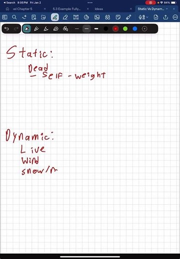 Static vs Dynamic Loading #steeldesign #structuralanalysis #structuralengineering