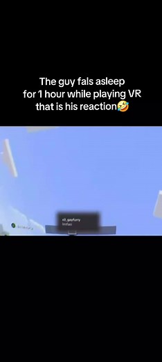 Hilarious VR Reaction After One Hour of Gaming