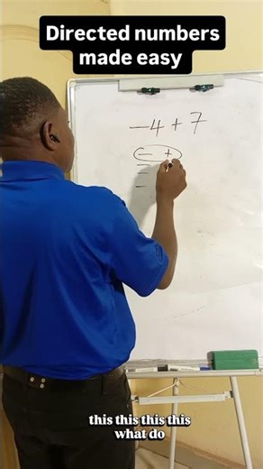 Directed numbers made easy #basicmaths #maths
