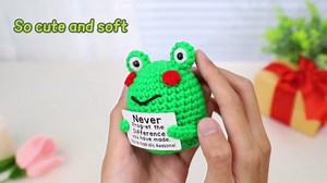 Cute Positive Frog Gift for Best Friend Friendship Gifts Female Women | Best Friend Birthday Gift for Friends Bestie Teen Girls Back to School Christmas Small Fun I Love You Handmade Frog Things