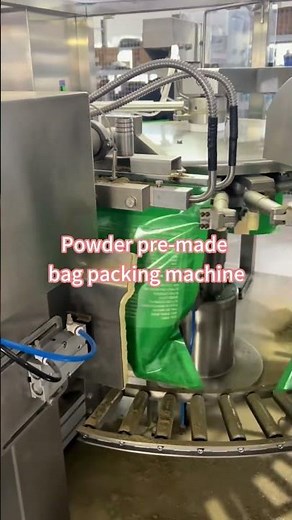 8-Station Powder Filling Machine | Automatic Powder Packing Solution