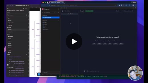 Everyone s talking about Claude Code to Figma right now. So I recorded a short demo showing a different version of that workflow that we ve been using with Figma Console MCP. Important context:… | TJ Pitre | 12 comments