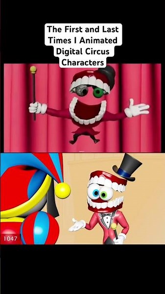 The First and Last Times I Animated Digital Circus Characters :(