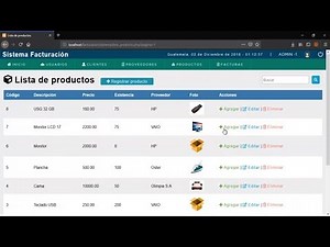 Lista de productos con PHP y MySql - 39