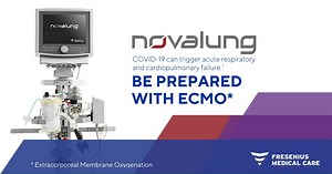 Novalung® is designed to deliver time-sensitive extracorporeal support for your most critical patients with acute respiratory or cardiopulmonary failure and is FDA cleared for long-term use greater than 6 hours—giving your patients time to heal. https://bit.ly/32OaNrd | Fresenius Medical Care North America
