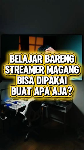 Belajar bareng streamer magang ilmunya bisa dipakai buat apa? #odesensei #streamermagang