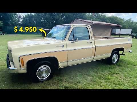 Epic Deals Now: 10 Classic Trucks For Sale Under $10,000