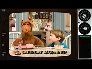 1986 - NBC - ALF hosts Saturday Morning Cartoons Promo