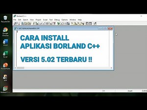 Cara Install Aplikasi Borland C++ versi 5.02 TERBARU !!