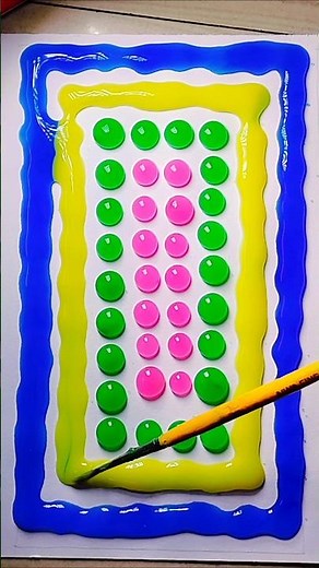 Super Satisfying Color Mixing! #relaxing #asmr