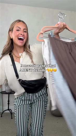 Pants from amazon that aren’t jeans!!! COMMENT “LINK” TO GET LINKS SENT TO YOUR DMS! 🔗 Amazon ootd. Amazon fall ootd. Amazon fashion finds. Fall fashion new arrivals. What I’m wearing in August. Cute easy and comfy outfits for moms. Designer look for less fashion. #amazonfashion #amazondeals #amazonfinds | Rachel Kae Jenkins