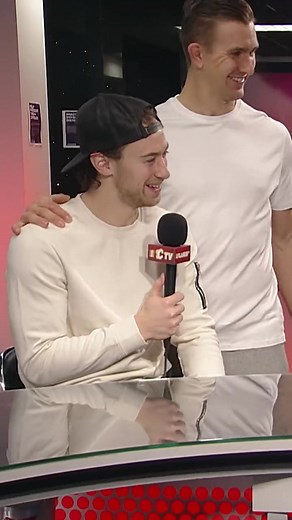 Unexpected Guests at NHL Hockey Interviews