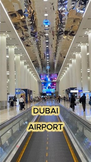 Inside Dubai Airport in 11 Clips ✈️🇦🇪❤️ #dubai #travel #shorts #emirates