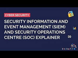 What is Security Information and Event Management (SIEM) and a Security Operations Centre (SOC)?