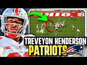 TreVeyon Henderson Highlights 🔵 🔴 Welcome to the Patriots