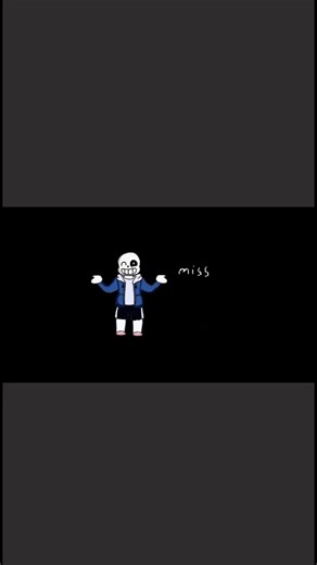 Sans dodging animation ￼￼