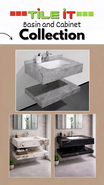 Luxurious Cabinet & Basin Sets for Your Bathroom