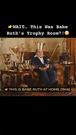 👉WAIT… This Was Babe Ruth’s Trophy Room?!😳