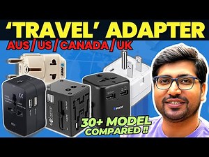 [TOP 3]🔥Best Universal Travel Adapter🔌Best Travel Adapter Review🔥Best International Power Adapter