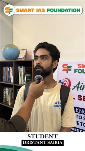 Student voices. Trusted guidance. Smart IAS Foundation.✨..#smartiasfoundation #studentreview