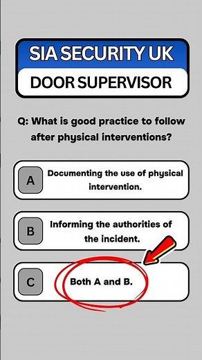 SIA Security Training: The Complete UK Door Supervisor Course,