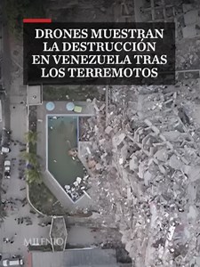 🇻🇪🚨 Imágenes aéreas revelan la masiva destrucción en Catia La Mar (La Guaira), una de las zonas más golpeadas por los terremotos del miércoles 24 de junio en Venezuela. Con edificios colapsados y calles sepultadas, rescatistas nacionales e internacionales usan maquinaria pesada en una carrera contra el tiempo. El balance oficial es devastador: las autoridades reportan al menos mil 430 fallecidos y más de tres mil heridos. La máxima prioridad de las brigadas de salvamento sigue siendo la local