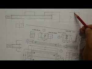 Machine vice manual drafting part4