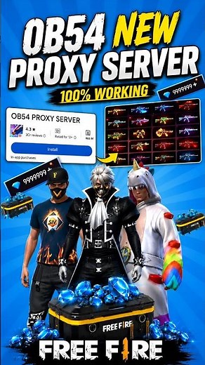 How to Download Free Fire Proxy Server | 100% Working #freefireproxyserverdownload