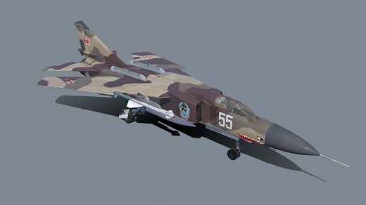 Mig-23 MLD - Download Free 3D model by Tim Samedov (@citizensnip)