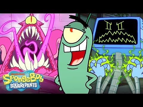 60 MINUTES at the Chum Bucket 🪣 | SpongeBob