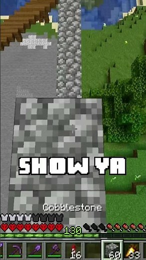 How To Place Blocks Fast In Minecraft #minecraft