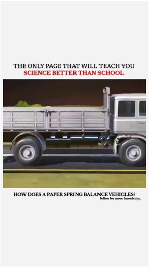 explaining.science on Instagram: "A leaf spring is a mechanical suspension system used in many trucks and heavy vehicles. It consists of several flexible steel plates placed on top of each other in a curved shape. Its function is to absorb shocks and vibrations while driving on rough roads. It helps distribute heavy loads and maintain vehicle balance. It is considered one of the oldest and most widely used suspension systems in commercial vehicles. #LeafSpring #VehicleSuspension #Automotive #Eng