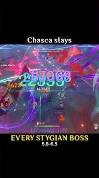 Can Chasca kill EVERY Boss in Stygian? #GenshinImpact