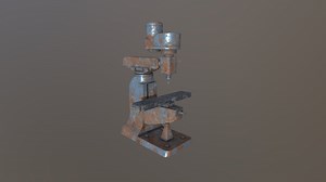 Old milling machine - Buy Royalty Free 3D model by OkKakao (@romano360)
