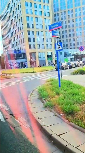 14 Minutes Calm Drive in Warsaw 🇵🇱 - Modern City Tour #warsawdrive #polanddriving #relaxdrive