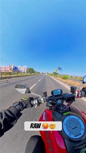 Ducati Monster Raw High Speed Sound - Highway Run 🥵🔥 #ducati #ducatimonster #rider #exhaustsound