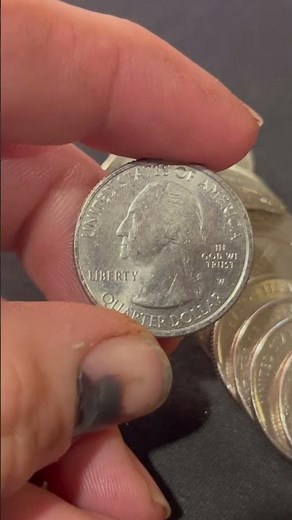 2019-W Quarter Found Coin Roll Hunting