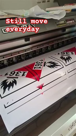 Print sticker large format #printing #printingmachine #stickers
