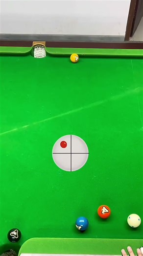 Kick Shot Blocked?! 🚫 Spin Secrets Revealed 🤫📐 #billiards #poolkingpower #snooker #pool1