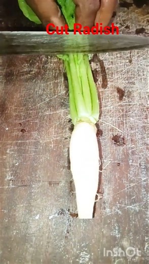 How to Cut Radish 🥕 l So Satisfying ASMR! #shorts #trendingsong #ytshorts