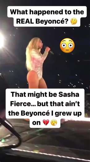 Don’t get me wrong — she’s still talented. Still iconic. Still legendary. But this version? This don’t feel like the Beyoncé I grew up watching and falling in love with. Maybe this Sasha Fierce doing her thing… because the old Beyoncé had a DIFFERENT aura 😮‍💨 Am I trippin… or do y’all see it too? 🤔💭 #Beyonce #ConcertVibes #RNB#RNBvePerformance ##OldVsNew#ViralReels #PopCulture #Explore #Celebrities #Fans #EntertainerKingCooper