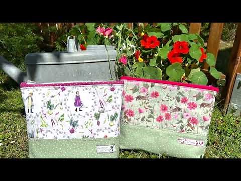 DIY Kleine Tasche mit Reißverschluss ACHTUNG : es gibt ein neues Video (Maxima 2.0)❗️