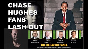 Angry fans of Behavior Panel's Chase Hughes lash out when his lies are exposed