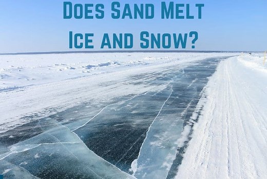 Does Sand Melt Ice and Snow? (No. Not Really) | Earth Eclipse