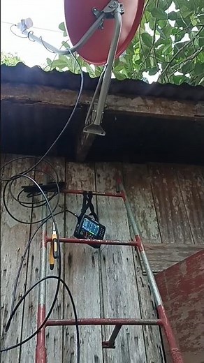 satellite Dish antenna installation