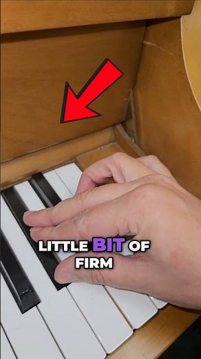 Sticking piano key? This simple trick fixes it fast! Anyone can try! #PianoRepair #PianoTuning #DIY